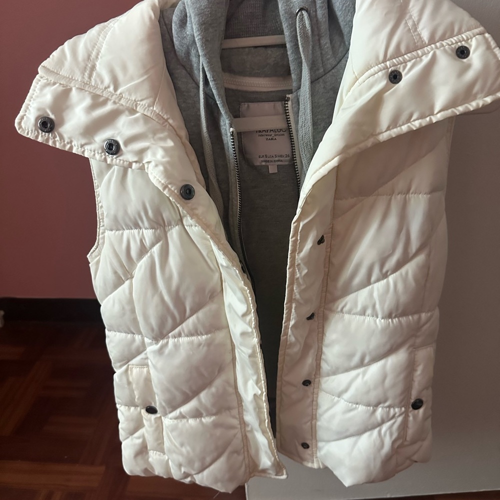 Zara Gray Quilted Jacket